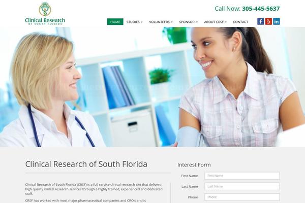crsf WordPress theme, websites list used crsf theme crsf theme websites examples