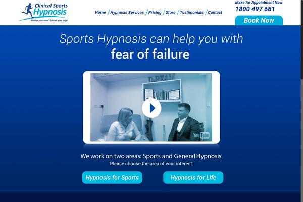 clinicalsportshypnosis.com.au site used Csh-child