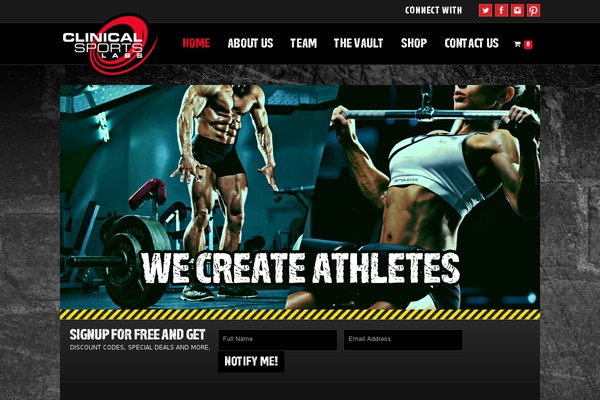 clinicalsportslabs.com site used Clinicalsports
