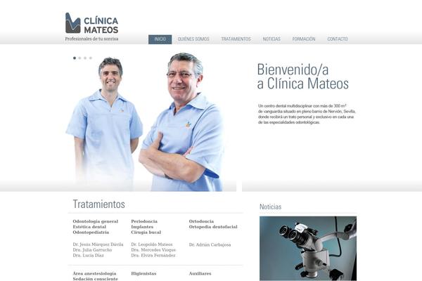 clinicamateos.com site used Clinicamateos