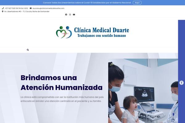 clinicamedicalduarte.com site used Gutener-medical
