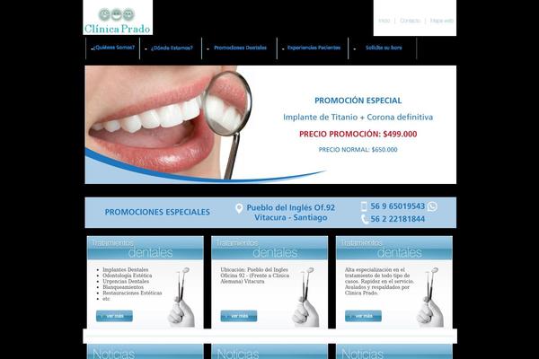 clinicaprado.cl site used Ruberdental