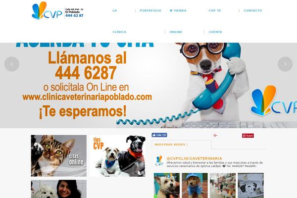 Cvp theme site design template sample