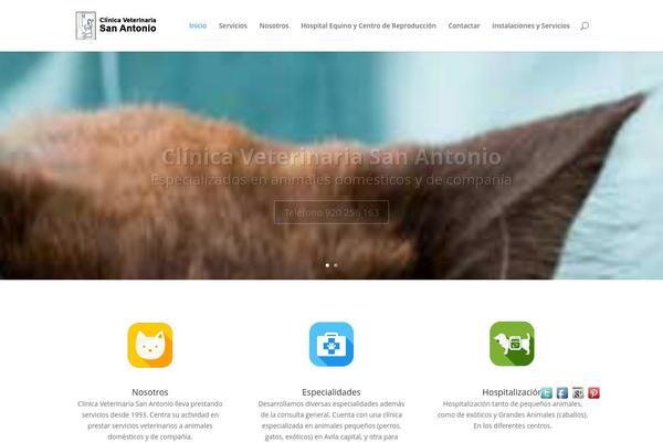 Divi theme site design template sample