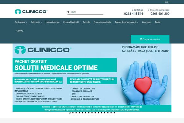 clinicco.ro site used Clinicoblog