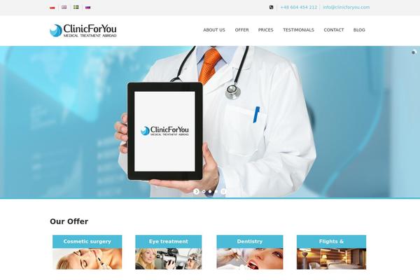 SoulMedic website example screenshot