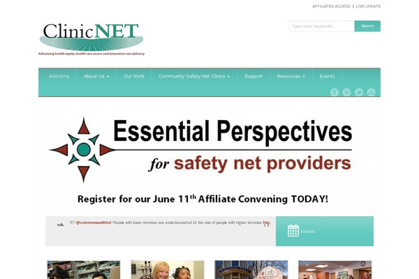 clinicnet.org site used Grand College V1.09