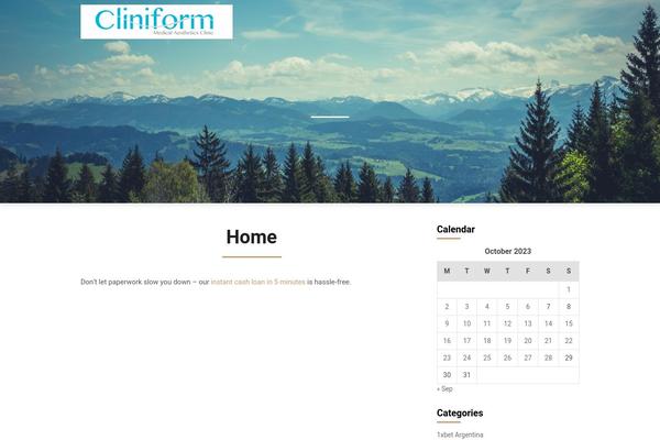 cliniform.net site used Landing-pagency