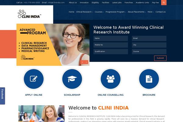cliniindia.com site used Clini_india