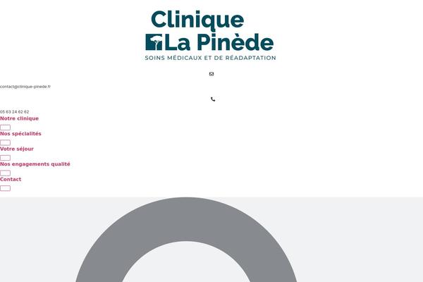 clinique-pinede.fr site used Clnqpinede