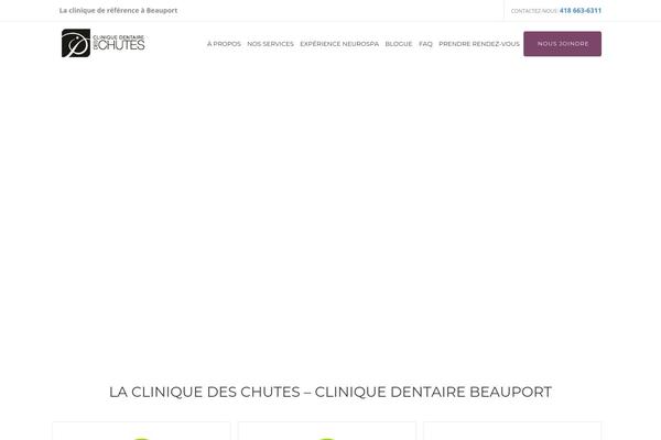 cliniquedeschutes.com site used Medicalplus-child