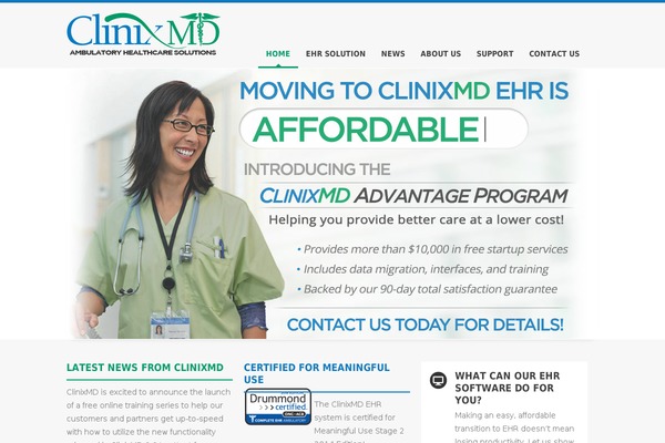clinixmd.com site used Dare