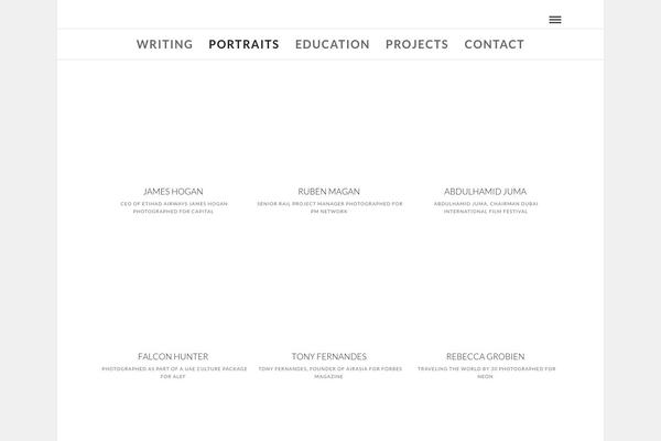 PhotoMe theme site design template sample