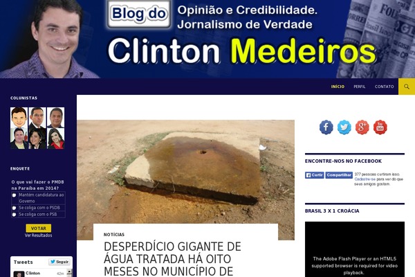 clintonmedeiros.com site used Clintonmedeiros