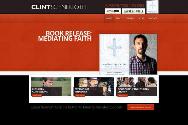Churchope theme site design template sample