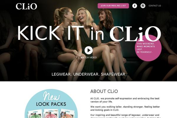 clio.com.au site used Clio