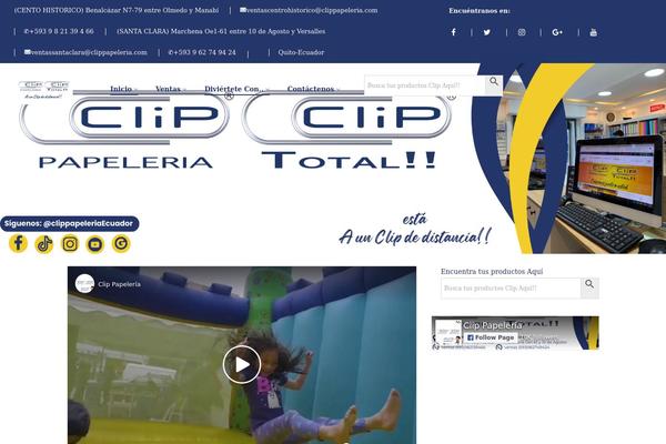 clippapeleria.com site used Ecolife-child