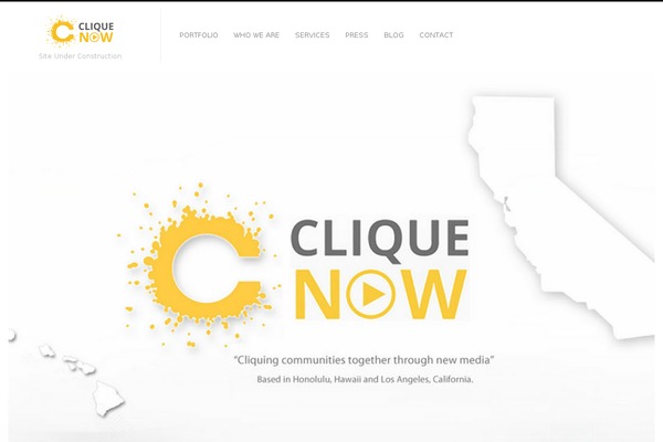 clique-now.com site used Fluxus