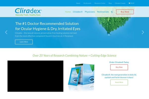 cliradex.com site used Cliradex