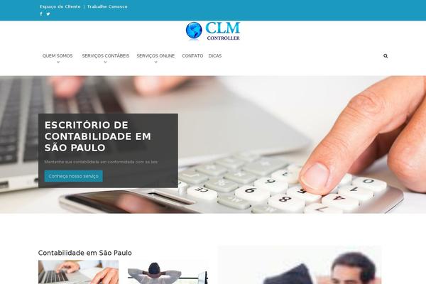 Clm theme site design template sample