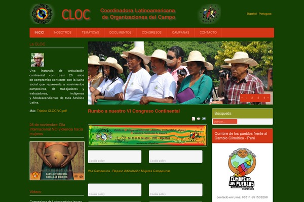 cloc-viacampesina.net site used Cloc-via-campesina-net