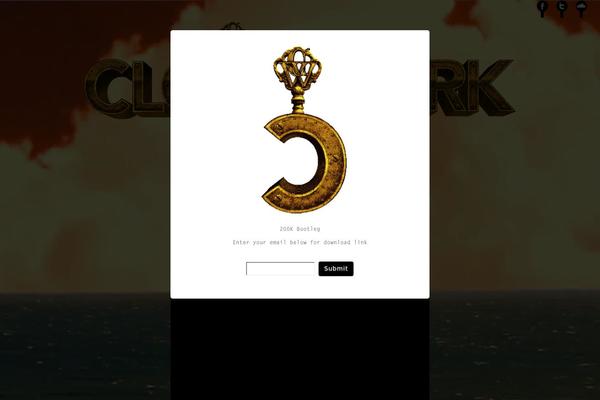 Clockwork theme site design template sample