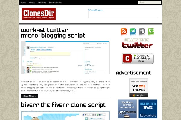 clonesdir.com site used Cleanput