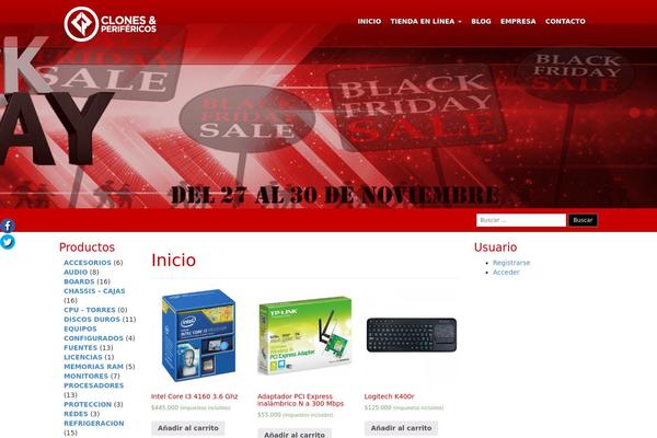 clonesyperifericos.com site used Clones-y-perifericos