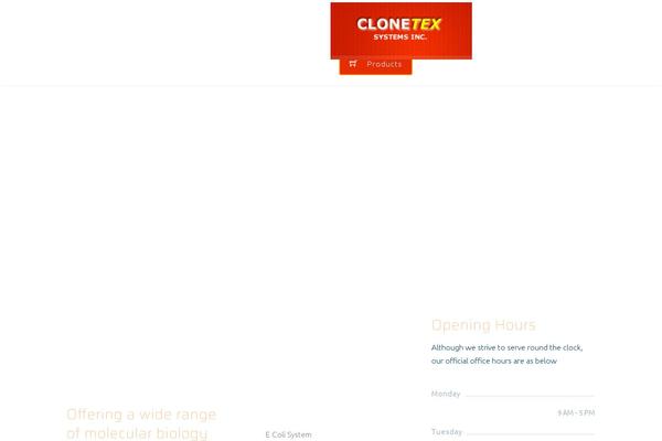 clonetex.com site used Site