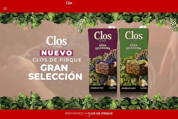closdepirque.cl site used Clos-de-pirque