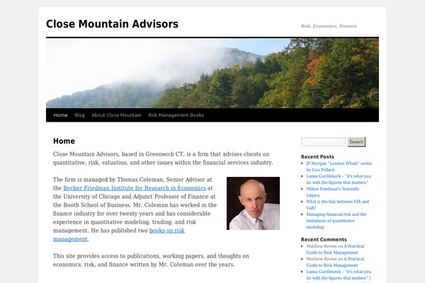 Twenty Ten theme site design template sample