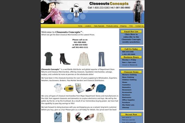 Ew theme site design template sample