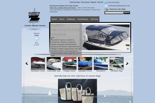 clothncanvas.com site used Canvas_theme