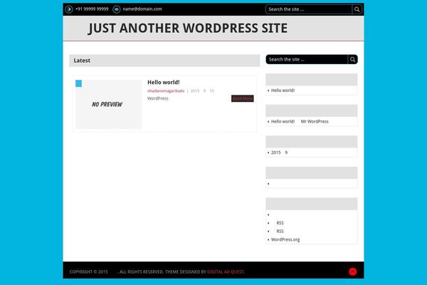 clotildecontilde.com site used DAQ