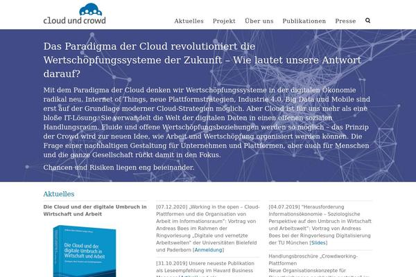 cloud-und-crowd.de site used Cloudundcrowd