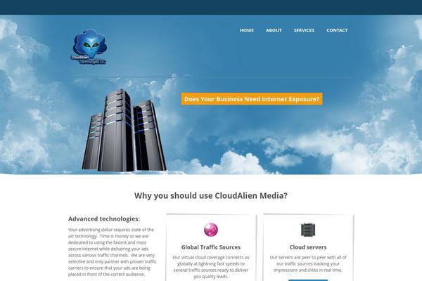 Cloudhoster-1-2 theme site design template sample