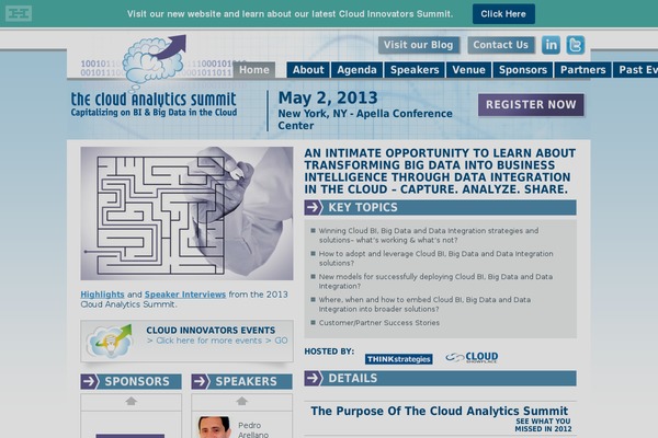 cloudanalyticssummit.com site used Cloudchannel