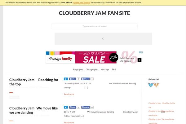 cloudberryjam.info site used Smally_premium_theme