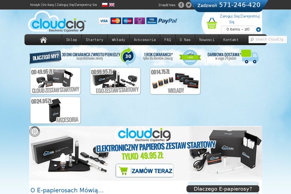 cloudcig.pl site used Cloudcig