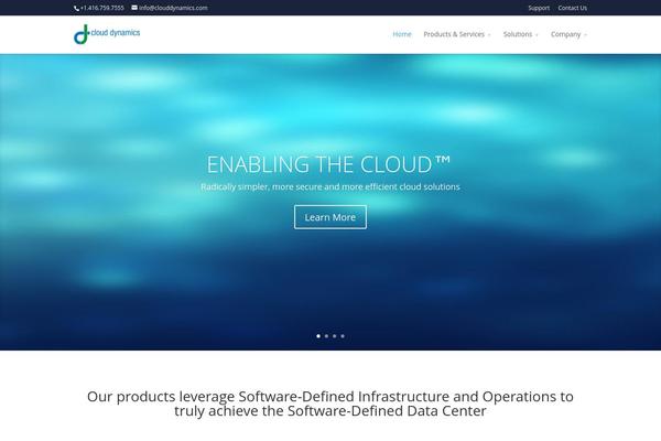 Divi theme site design template sample