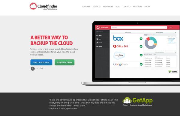 cloudfinder.com site used Cloudfinder-bootstrap-3