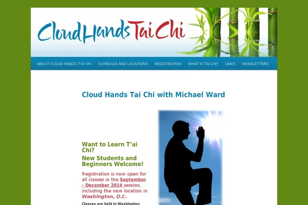 cloudhandstaichi.net site used Twentyelevenchildtheme