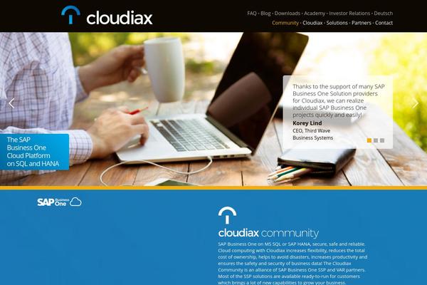 cloudiax.com site used Cloud