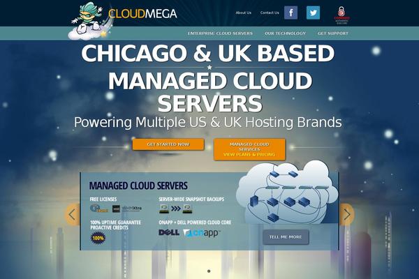 cloudmega.net site used Cloudmega