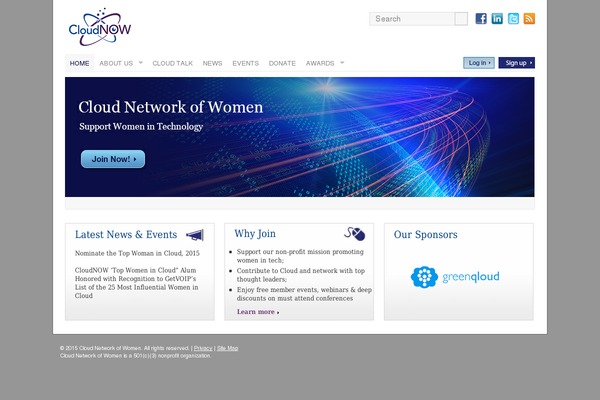 cloudnetworkofwomen.com site used Cloud_network