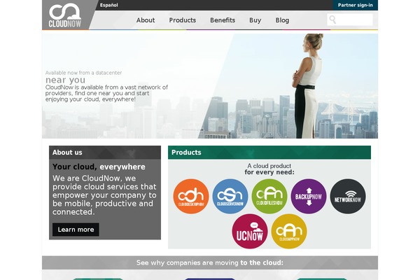 cloudnow.com site used Cloudnow2015