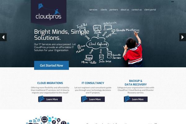 cloudpros.com site used Cloudpros