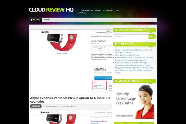 cloudreviewhq.com site used Cloud-mystique