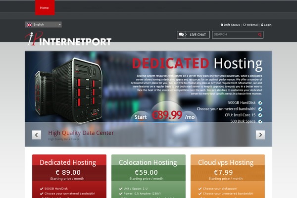 cloudshost.com site used Internetport_2015