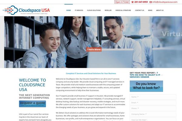 cloudspaceusa.com site used Cloudspace